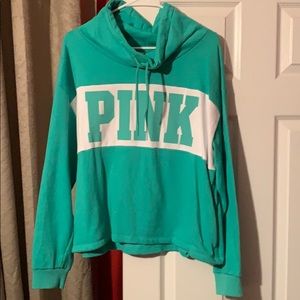 PINK sweatshirt, size Large.